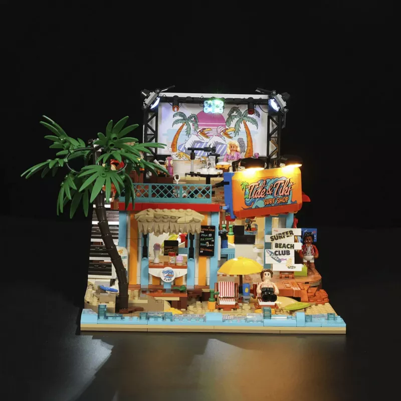 Lumibricks Surfshop set di costruzioni con luce