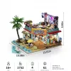 Lumibricks Surfshop set di costruzioni con luce