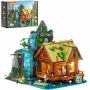 Lumibricks Waterfall Hut set di mattoncini con illuminazione LED