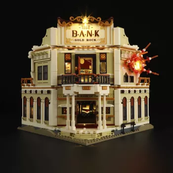 Lumibricks Western Bank Heist set da costruzione 1050 pezzi