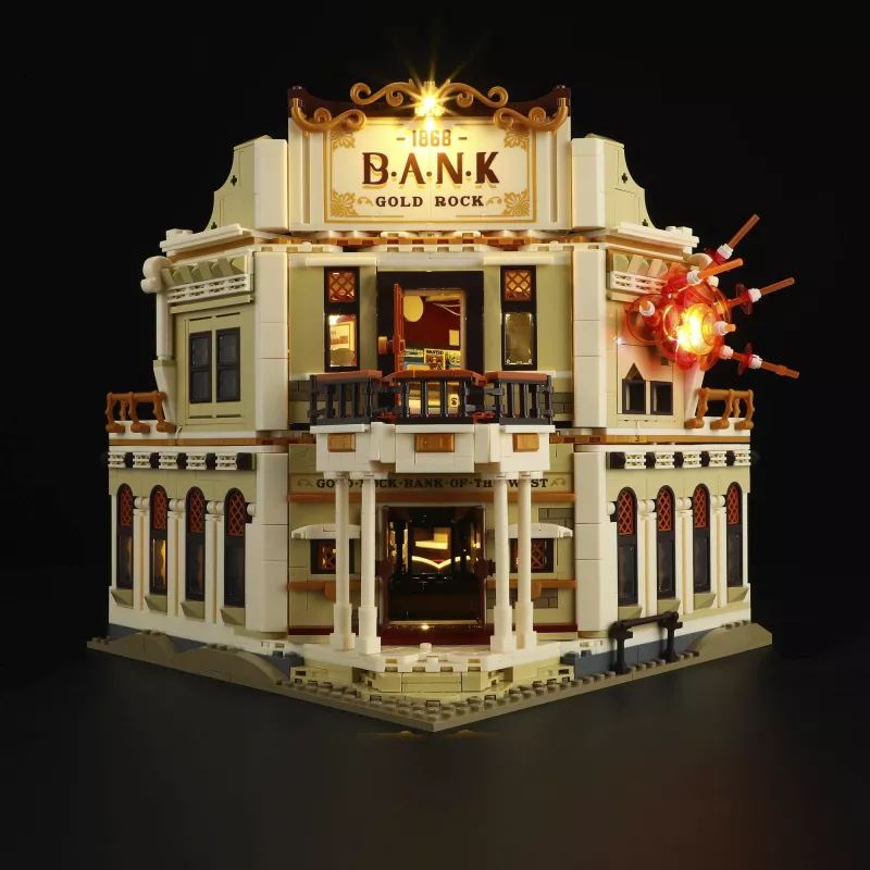 Lumibricks Western Bank Heist set da costruzione 1050 pezzi