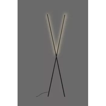 LUMINAIRE FLOOR 20W LED 1100LM lampada da terra nera