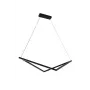 Lampada a sospensione 32W LED nero 1920lm