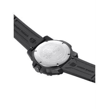 Luminox Atacama Field Day Date orologio uomo XL.3321 45mm quadrante nero cinturino in pelle nero