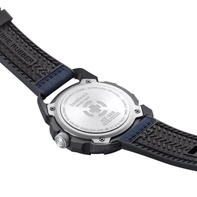 Luminox XL.1003.ICE ICE-SAR Arctic 1000 Series Orologio uomo 46mm quadrante blu cinturino in gomma blu