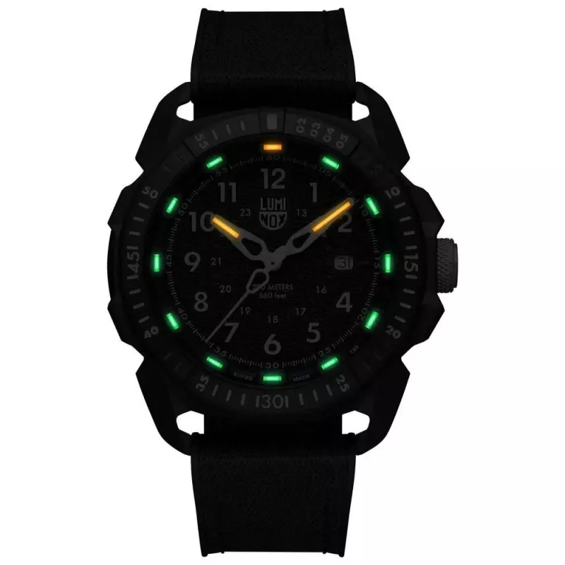 Luminox XL.1003.ICE ICE-SAR Arctic 1000 Series Orologio uomo 46mm quadrante blu cinturino in gomma blu