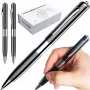 LUXURY-GOODS mini penna spia registratore vocale chiavetta USB 15H HQ con rilevamento di intercettazioni