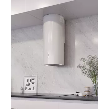 MAAN Elba 2 W835 Cappa da parete bianco 80 cm