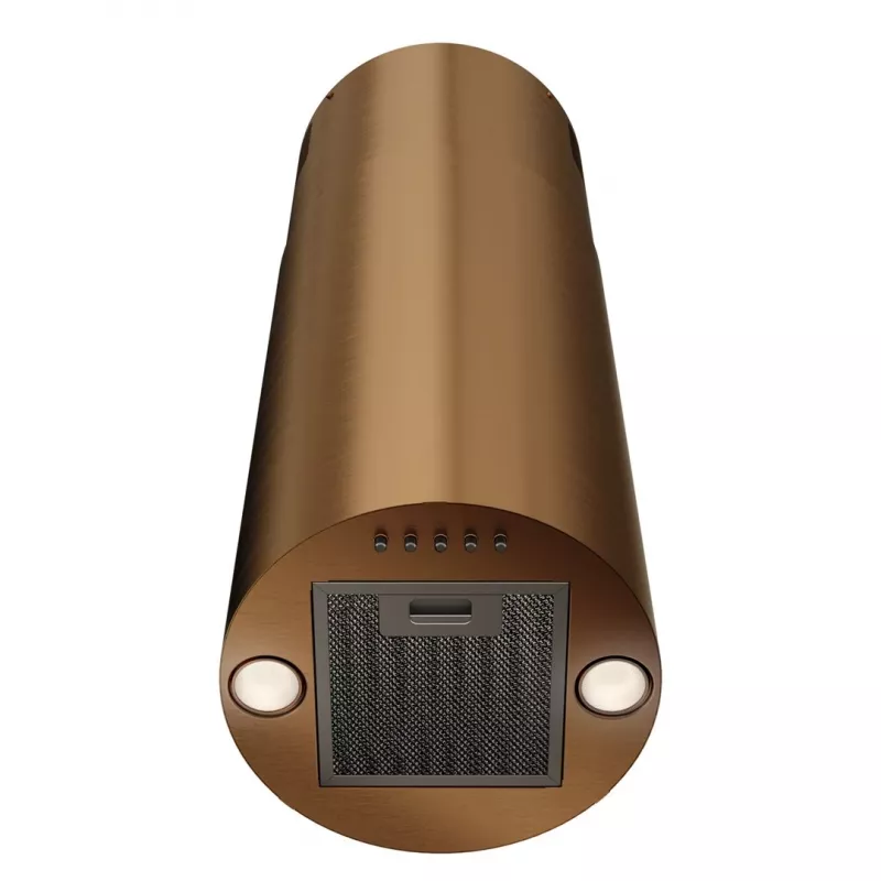 MAAN ELBA PB 31 Glossy Copper Cappa da parete 50 cm