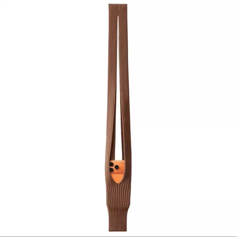 MACHINO iPhone Sock Long Size (80 cm) marrone