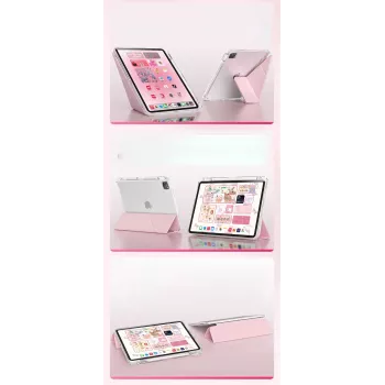 MACHINO TAB Case per iPad Pro 11 2024 rosa