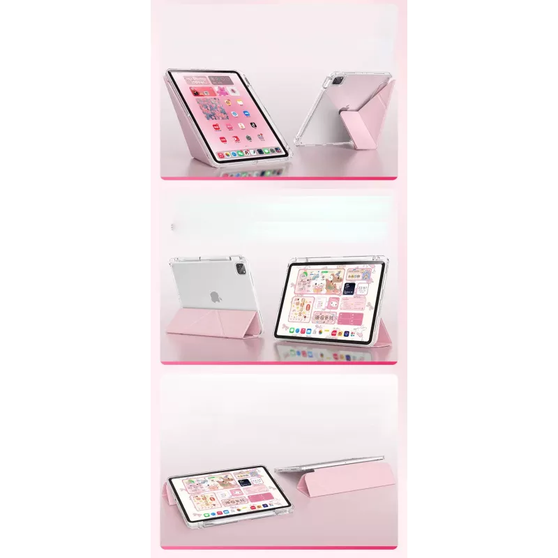 MACHINO TAB Case per iPad Pro 13 2024 rosa