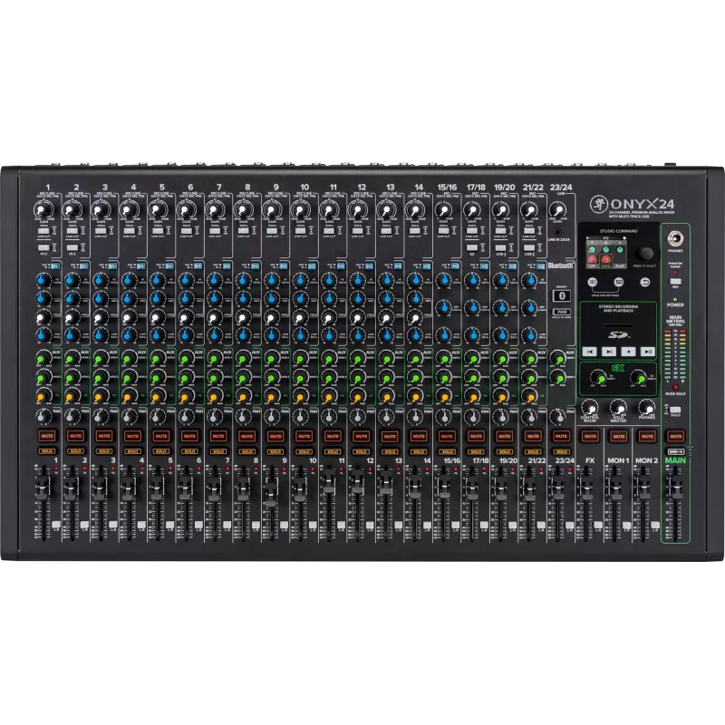 Mackie Onyx24 mixer analogico a 24 canali con interfaccia USB