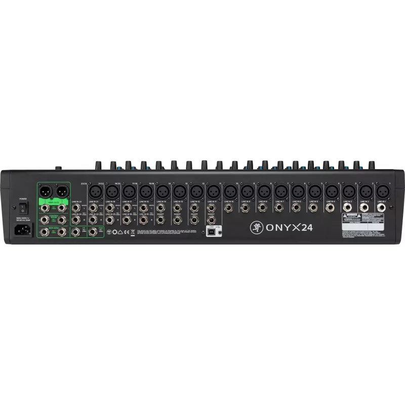 Mackie Onyx24 mixer analogico a 24 canali con interfaccia USB
