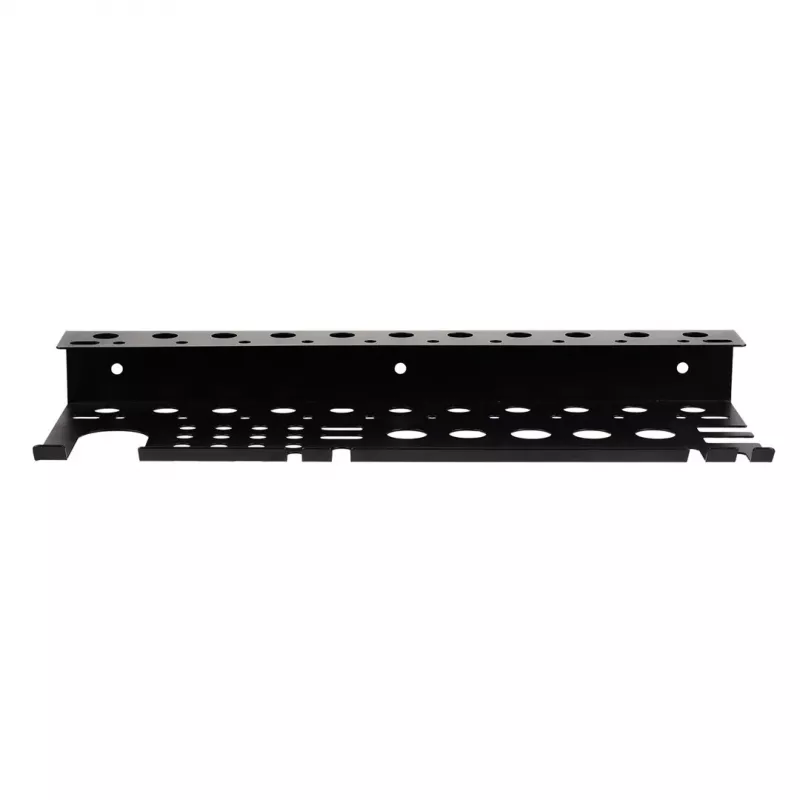 MACLEAN MC-141 organizer portautensili da parete con 20 contenitori e 11 ganci, nero/rosso, 800x400x195 mm