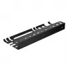MACLEAN MC-141 organizer portautensili da parete con 20 contenitori e 11 ganci, nero/rosso, 800x400x195 mm