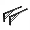 Maclean MC-196 staffe pieghevoli per mensole a parete, 350-700 mm, max. 50 kg, 2 pz.