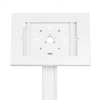 Maclean MC-908W supporto sicuro per tablet con serratura a chiave per tablet 9,7-10,5 pollici, da scrivania, nero