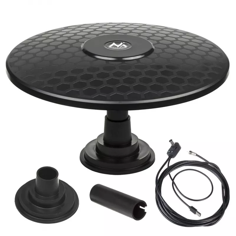 Maclean MCTV-945 Antenna DVB-T/T2 H.265 HEVC USB magnetica attiva omnidirezionale