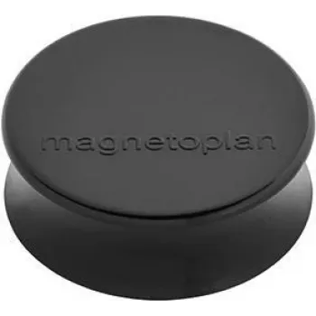 MAGNETOPLAN HOLTZ Ergo calamite grandi nere 34 mm confezione da 10 1665012