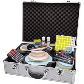 MAGNETOPLAN HOLTZ kit moderazione Compact, con oltre 1.800 pezzi, custodia in alluminio robusta (1111511)