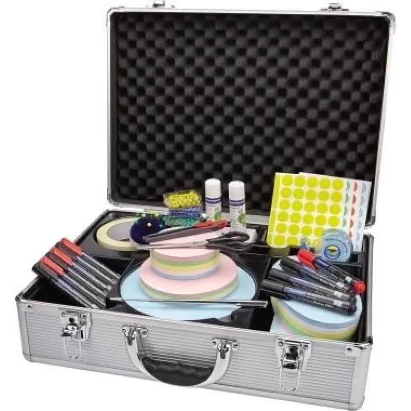 MAGNETOPLAN HOLTZ kit moderazione Compact, con oltre 1.800 pezzi, custodia in alluminio robusta (1111511)