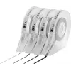 MAGNETOPLAN HOLTZ nastro adesivo per marcature, nero, 2,4 mm x 8 m, per lavagne di pianificazione, 1 rotolo (40103)