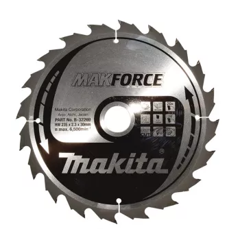 Lama circolare Makita B-32269 Makforce 235x30x20T legno