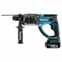 Makita DHR202RTJ 18V LXT martello combinato a batteria – SDS-Plus, set con 2x5.0Ah, caricabatterie e valigia Makpac