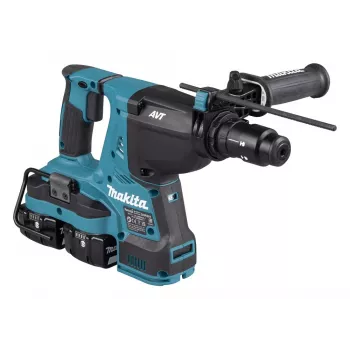 Makita DHR281PT2J 36V (2x18V) set martello perforatore SDS-Plus brushless con 2 batterie da 5,0Ah, doppio caricabatterie e valigia Makpac