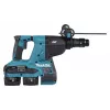 Makita DHR281PT2J 36V (2x18V) set martello perforatore SDS-Plus brushless con 2 batterie da 5,0Ah, doppio caricabatterie e valigia Makpac