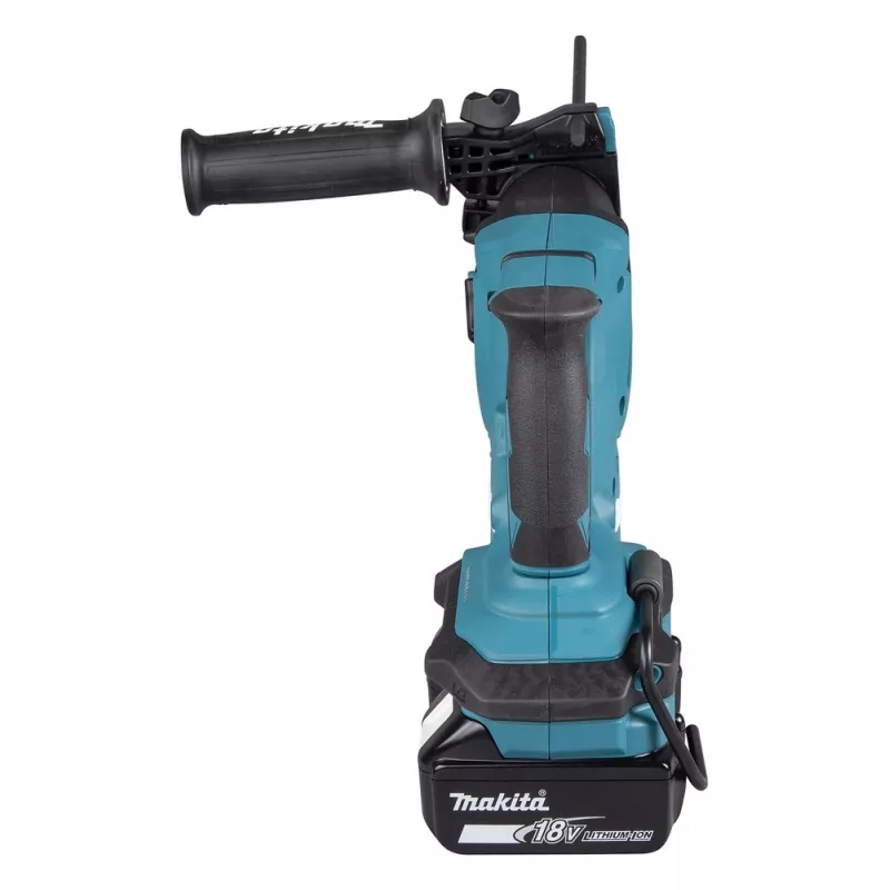 Makita DHR281PT2J 36V (2x18V) set martello perforatore SDS-Plus brushless con 2 batterie da 5,0Ah, doppio caricabatterie e valigia Makpac