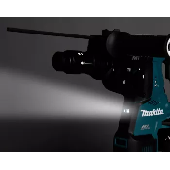 Makita DHR281PT2J 36V (2x18V) set martello perforatore SDS-Plus brushless con 2 batterie da 5,0Ah, doppio caricabatterie e valigia Makpac