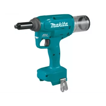 Makita DRV150ZJ 18V LXT rivettatrice brushless a batteria (solo corpo macchina, 10 kN, 2,4-4,8 mm, valigetta Makpac)