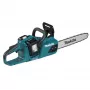 MAKITA DUC355PT2 motosega a batteria 36V (2x18V) 35cm (14 pollici) con 2 batterie da 5.0Ah e caricabatterie