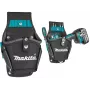 Makita E-15154 Ultimate Series porta trapano, heavy duty 1680D poliestere, nero con accenti blu, vestibilità universale per avvitatori a batteria e avvitatori a impulso