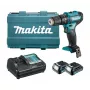 MAKITA HP333DWAE 12V Max CXT trapano avvitatore a percussione a batteria, 2 batterie da 2 x 2,0Ah