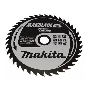MAKITA MAKBLADE PLUS Lama per sega circolare 250x30x40T legno