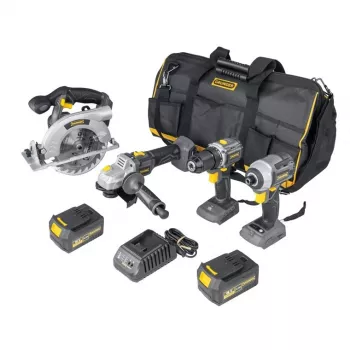 Makita NUOVO SET DI 4 UTENSILI 18V LXT Kit combo brushless (2x4,0Ah)