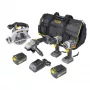Makita NUOVO SET DI 4 UTENSILI 18V LXT Kit combo brushless (2x4,0Ah)