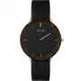 MAM MAM621 Orologio unisex analogico 39mm quadrante nero cinturino in pelle nera
