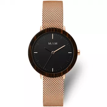 MAM MAM675 Orologio unisex analogico 33mm oro rosa
