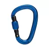 Mammut Crag HMS moschettone Screwgate grigio/rosso