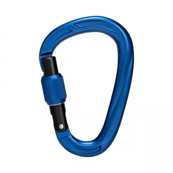 Mammut Crag HMS moschettone Screwgate grigio/rosso