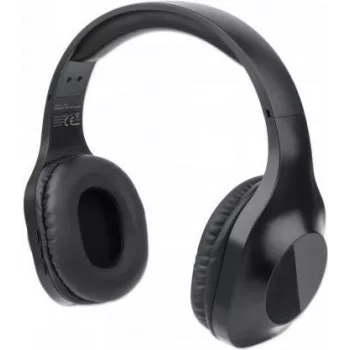 Manhattan Sound Science cuffie over-ear Bluetooth – Bluetooth 5.0 wireless + EDR, microfono omnidirezionale, controlli integrati, nero (179812)