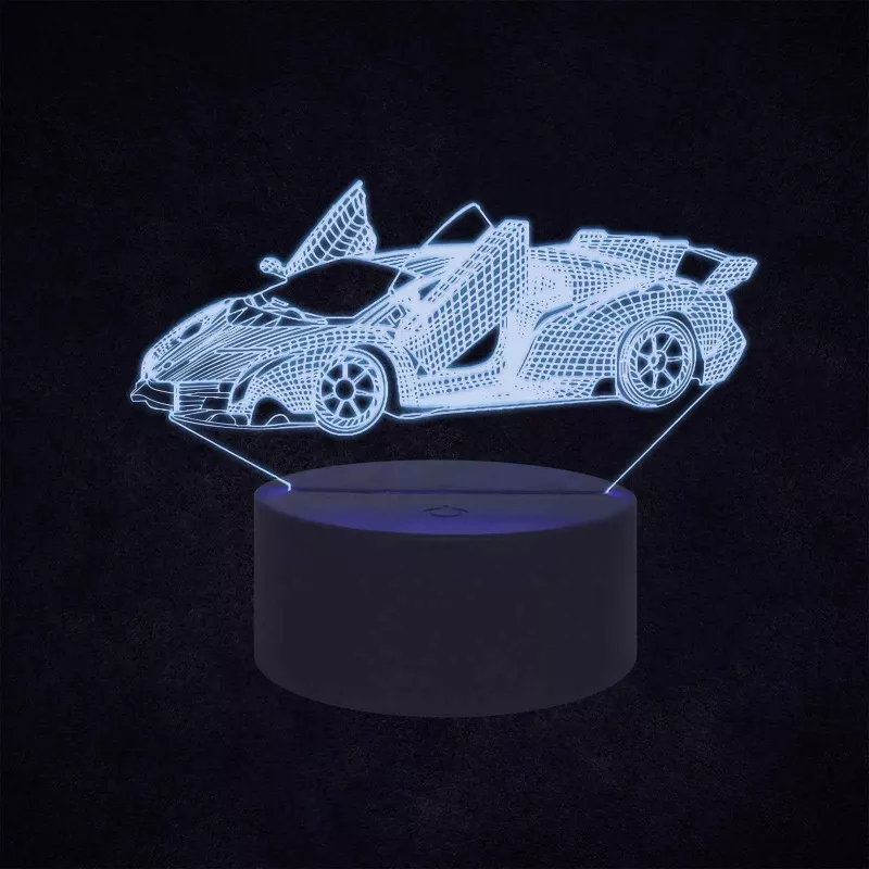Manta SNL64RGB Lampada LED decorativa per auto 3D RGB