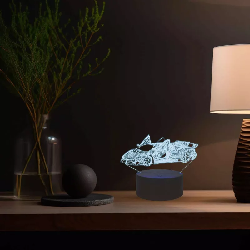 Manta SNL64RGB Lampada LED decorativa per auto 3D RGB