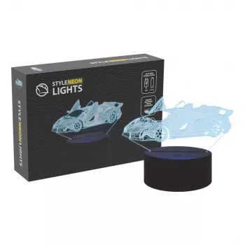 Manta SNL64RGB Lampada LED decorativa per auto 3D RGB