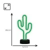 Manta SNL82GN Lampada notturna LED cactus decorativa verde