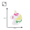 Manta SNL98MT Lampada decorativa LED con effetto fiamma realistico
